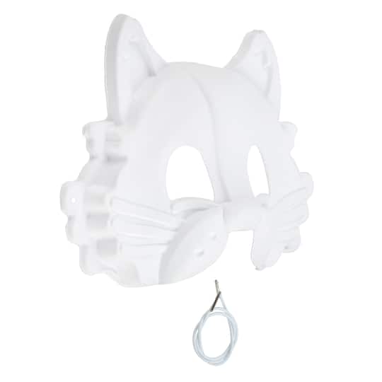 24 Pack: Cat Paper Mache Mask by Creatology™